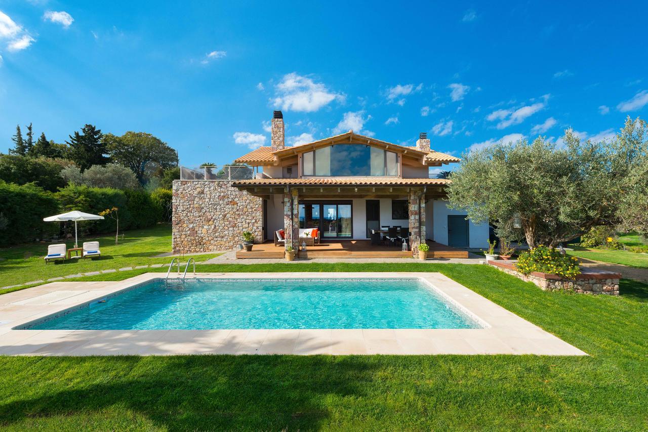 Blue & Green View Villa Asgourou Екстериор снимка
